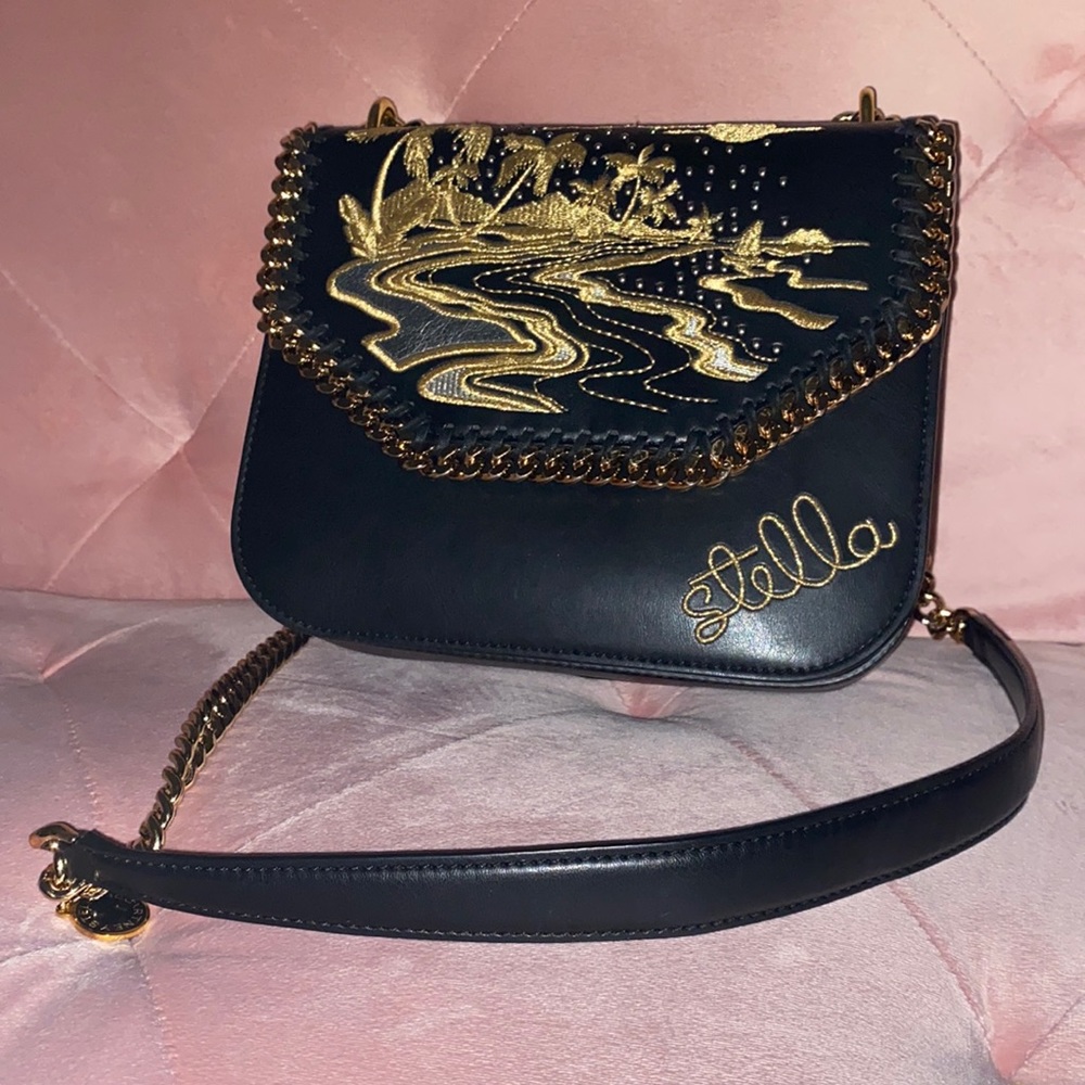 Stella McCartney embroidered hawaii box bag
